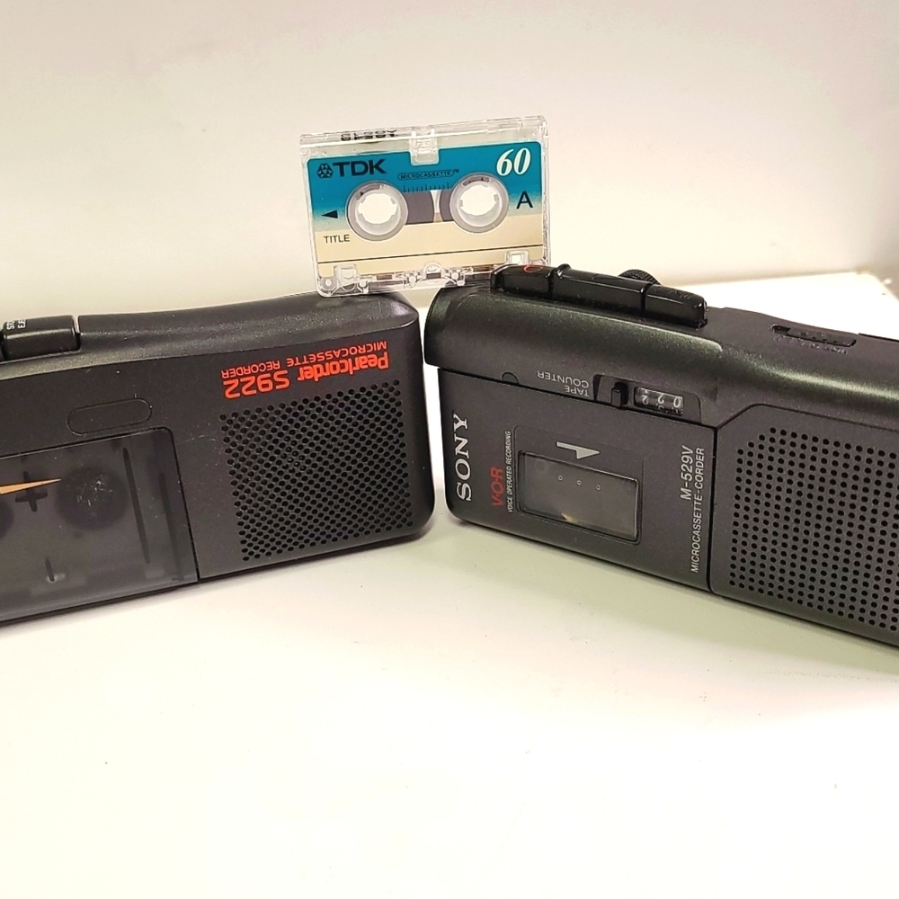 2 press mini recorders sony, Olympus